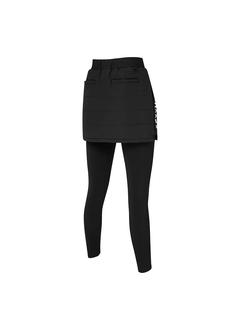 XEXYMIX Black Label Signature 360N Padded Skirt Fleece-Lined Leggings in Black — image 6