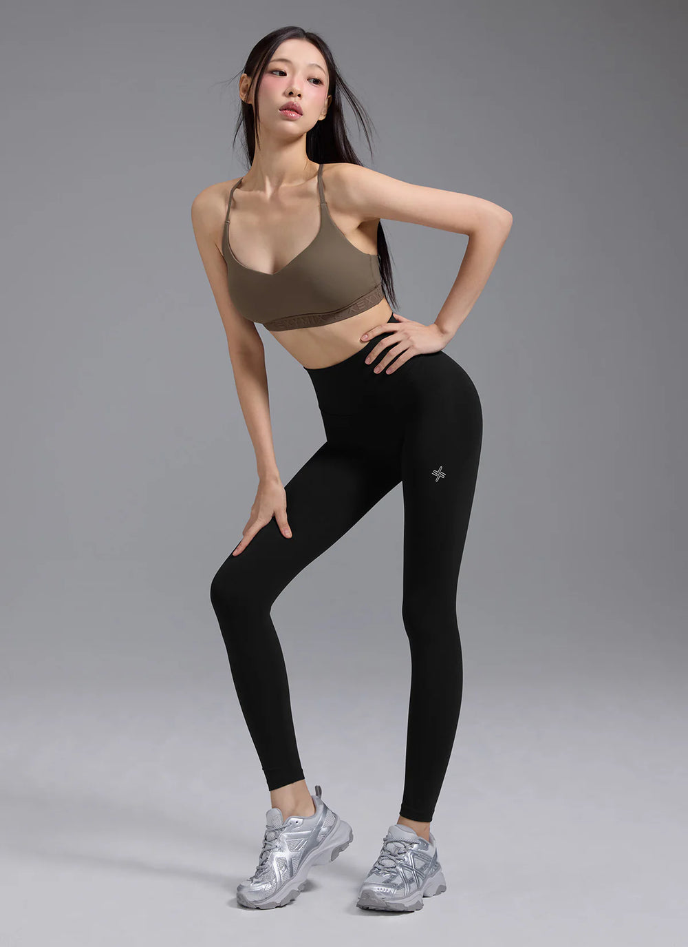 XEXYMIX V-Up 3D Plus Leggings in Black — image 1