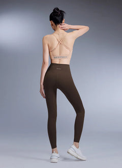 XEXYMIX V-Up 3D Plus Leggings in Chestnut Brown — image 2