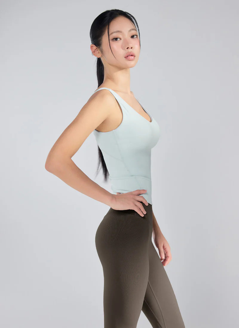 XEXYMIX V-Up 3D Plus Leggings in Walnut Beige — image 3