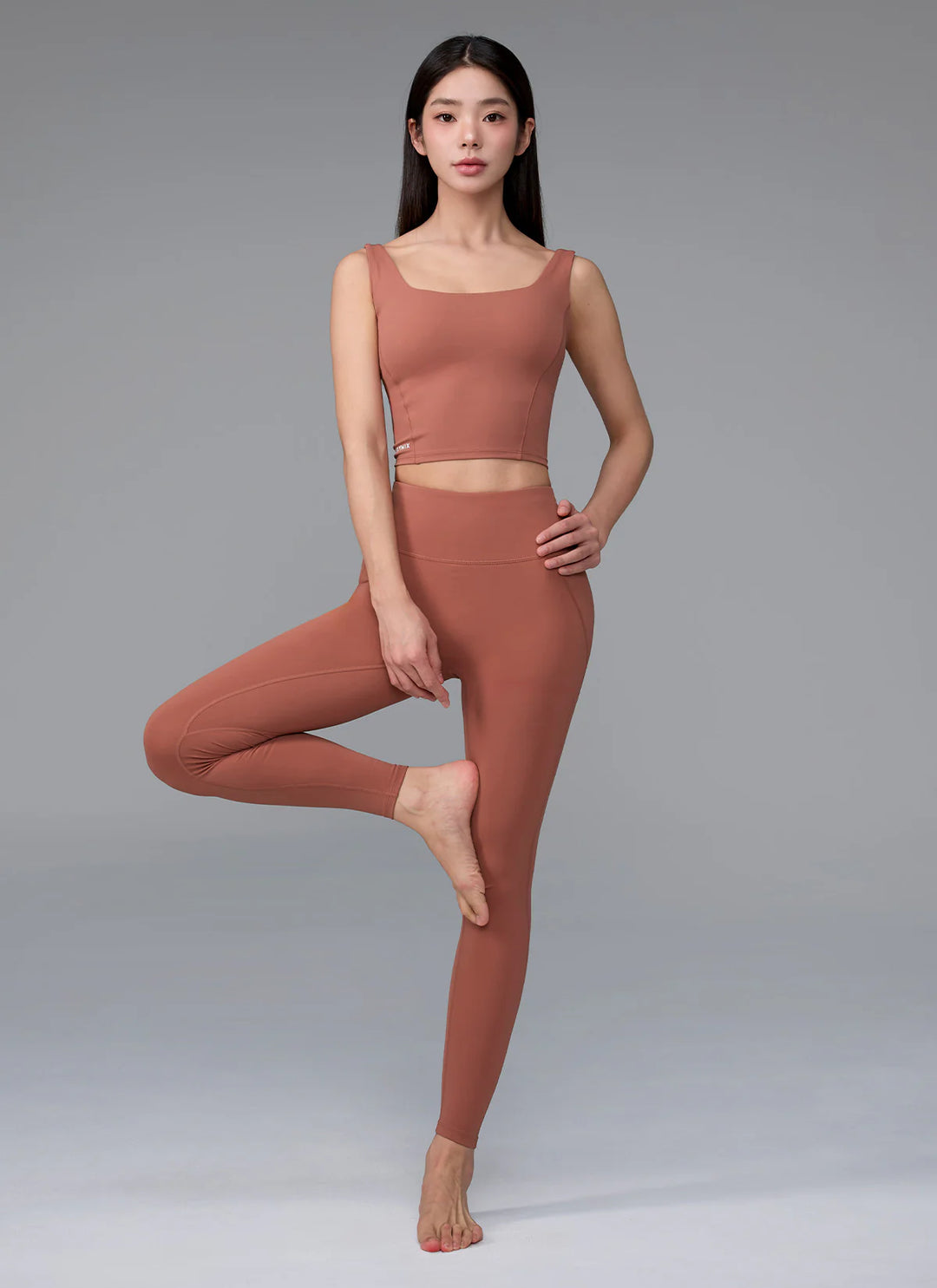 XEXYMIX Black Label Signature 380N Leggings in Ash Brick — image 1