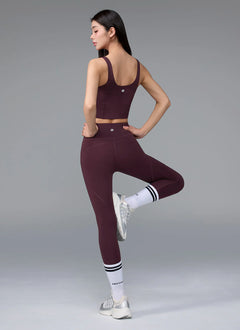 XEXYMIX Black Label Signature 380N Leggings in True Wine — image 1