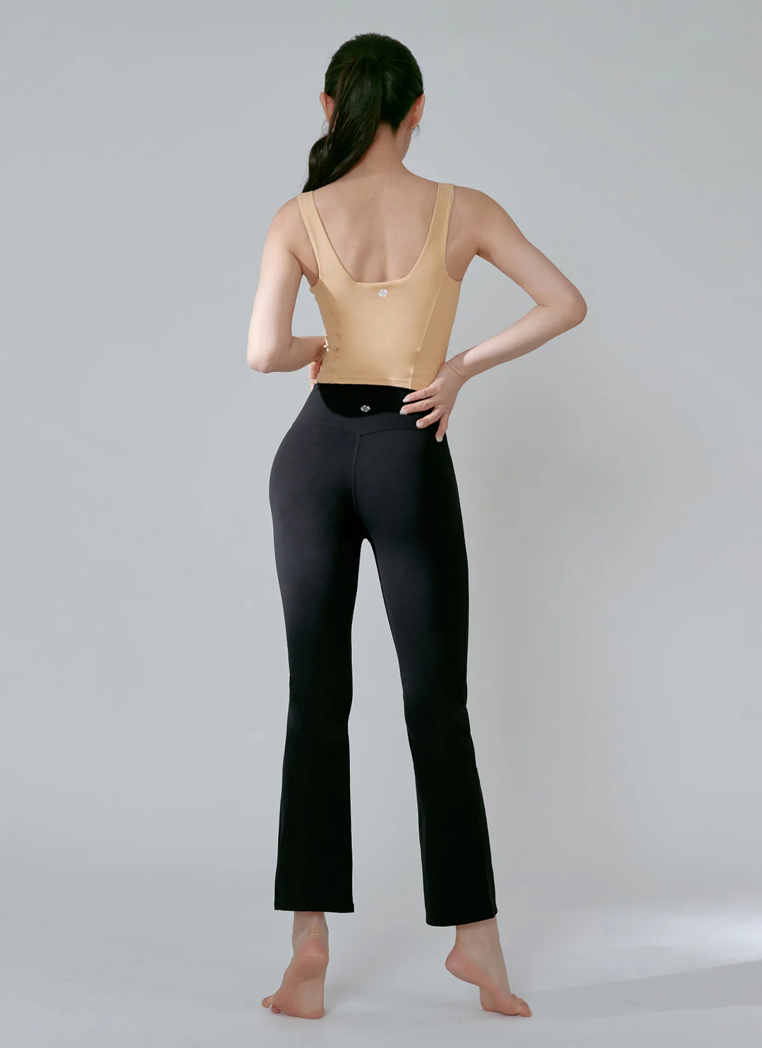 XEXYMIX Black Label Signature 360N Bootcut Pants in Black — image 2
