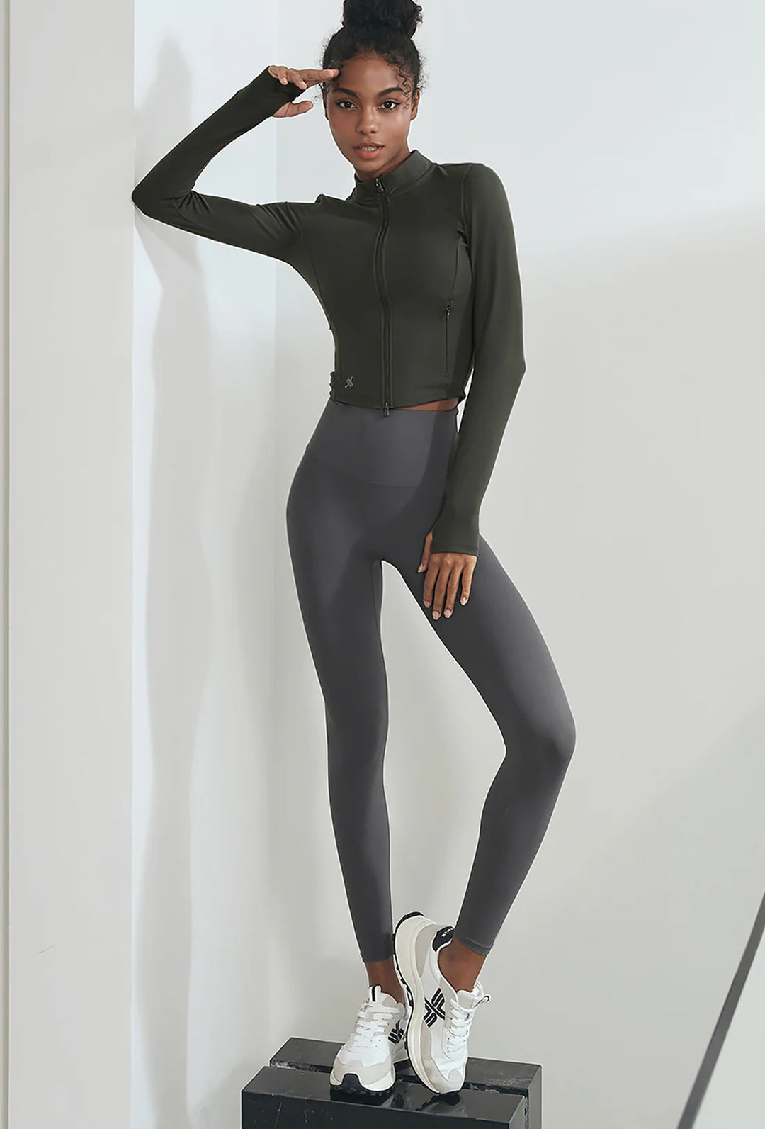 XEXYMIX Black Label 300N Super Light Leggings in Dark Shadow — image 1