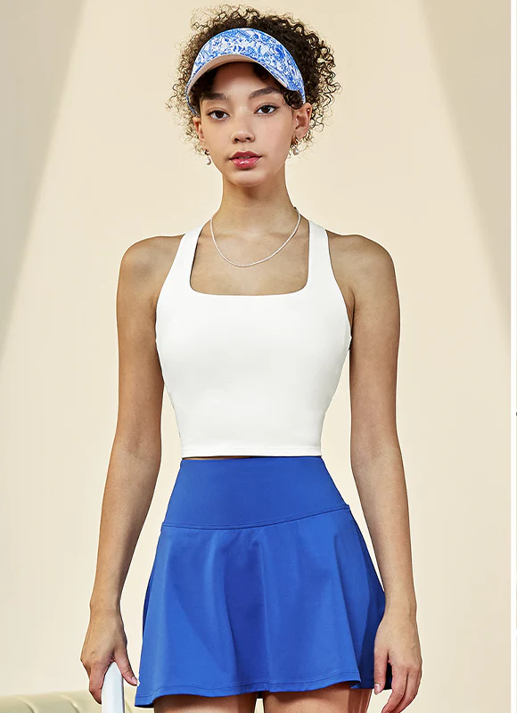 XEXYMIX Black Label Signature Life Flare Skirt in Dandy Blue — image 1