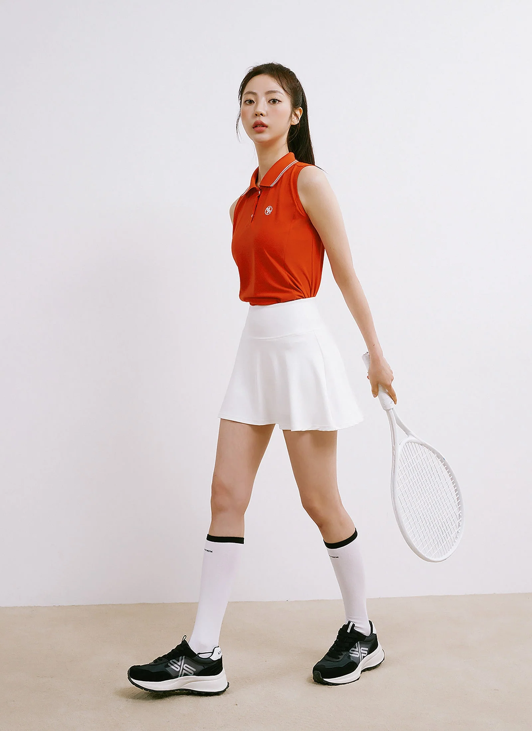 XEXYMIX Black Label Signature Life Flare Skirt in Ivory — image 1
