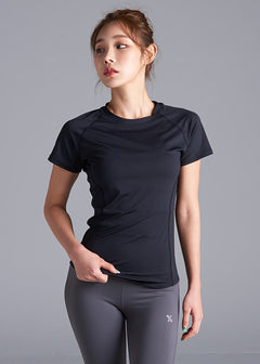 XEXYMIX Ice Feather Short Sleeve in Black — image 2