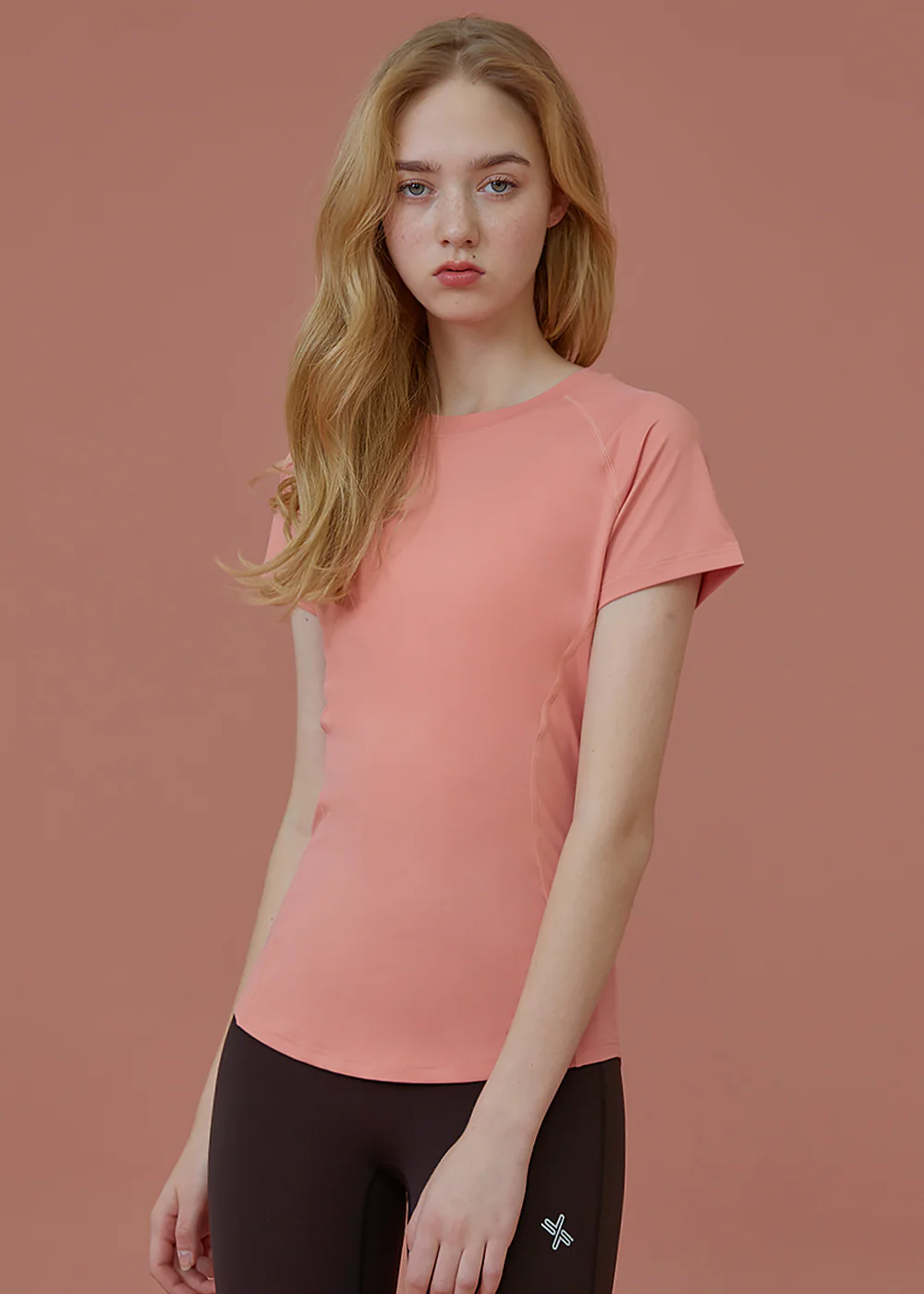 XEXYMIX Ice Feather Short Sleeve in Coral Mood — image 1