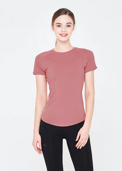 XEXYMIX Ice Feather Short Sleeve in Mellow Rose — image 1