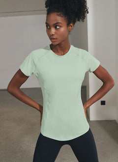 XEXYMIX Ice Feather Short Sleeve in Mist Mint — image 1