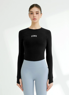 XEXYMIX Cotton Like Finger Hole Long Sleeve — image 2
