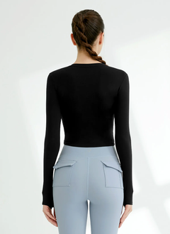 XEXYMIX Cotton Like Finger Hole Long Sleeve — image 4