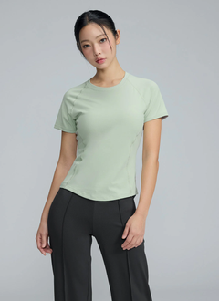 XEXYMIX Daily Feather Slim-Fit Short Sleeve in Mint Reef — image 1