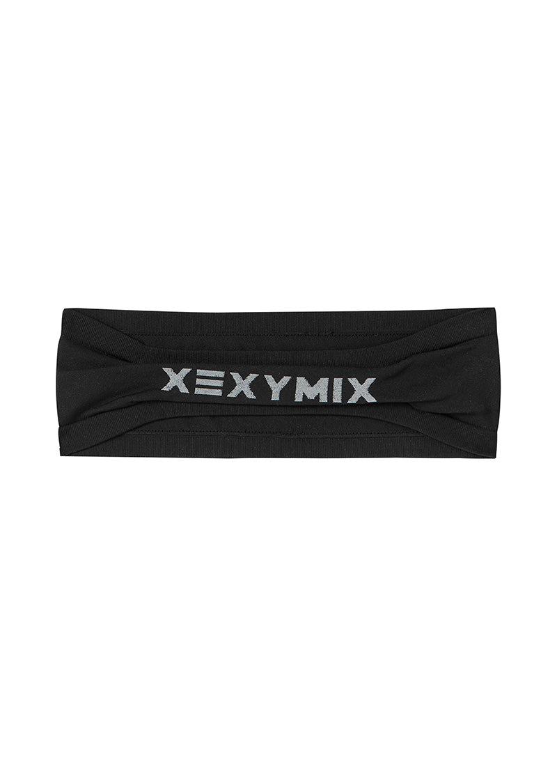 XEXYMIX RX Reflective Logo Headband in Black — image 3