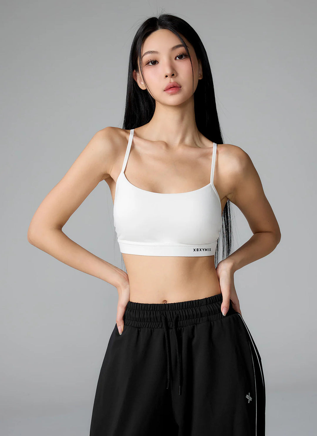 XEXYMIX Comfort Up Cross Back Top in Ivory — image 1