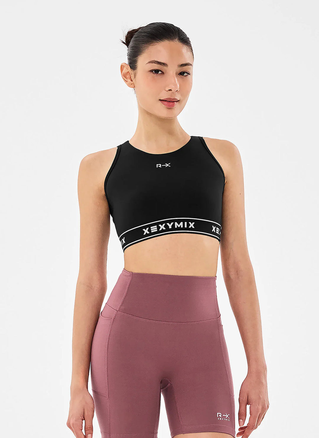 XEXYMIX RX Black Label Signature 360N Support Bra Top in Black — image 1