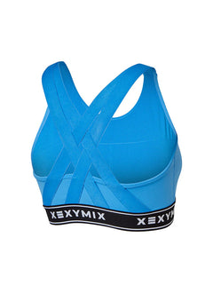 XEXYMIX RX Black Label Signature 360N Support Bra Top in Candy Blue — image 3