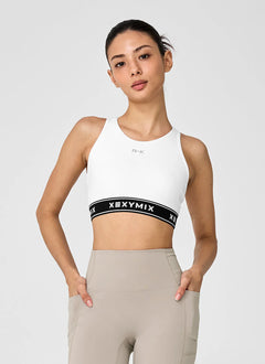 XEXYMIX RX Black Label Signature 360N Support Bra Top in Pale Ivory — image 1