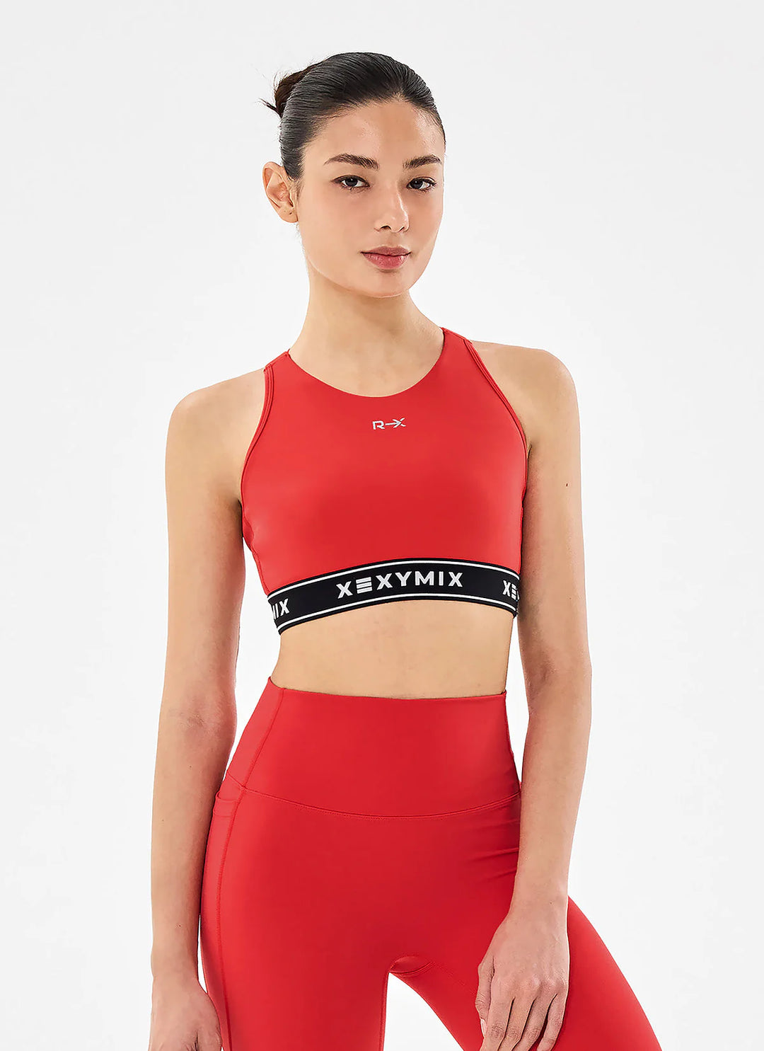 XEXYMIX RX Black Label Signature 360N Support Bra Top in Pop Red — image 1