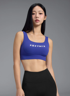 XEXYMIX Black Label Signature Power Rise Bra Top in Darjeeling Blue — image 2
