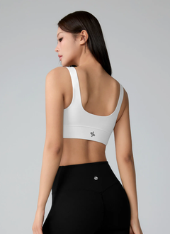 XEXYMIX Black Label Signature Power Rise Bra Top in Pale Ivory — image 3