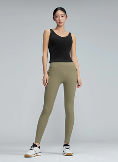 XEXYMIX Black Label Signature 360N Out-Pocket Leggings in Vintage Khaki — image 1