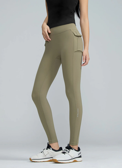 XEXYMIX Black Label Signature 360N Out-Pocket Leggings in Vintage Khaki — image 2