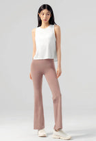 XEXYMIX Black Label Power Rise Bootscut Pants in Evening Rose — image 1