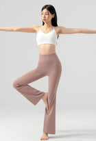 XEXYMIX Black Label Power Rise Bootscut Pants in Evening Rose — image 2