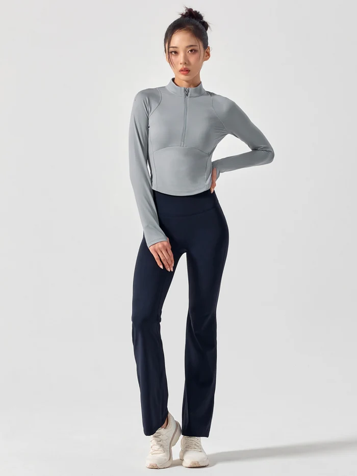 XEXYMIX Black Label Power Rise Bootscut Pants in Indigo Navy — image 2