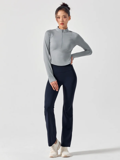 XEXYMIX Black Label Power Rise Bootscut Pants in Indigo Navy — image 2
