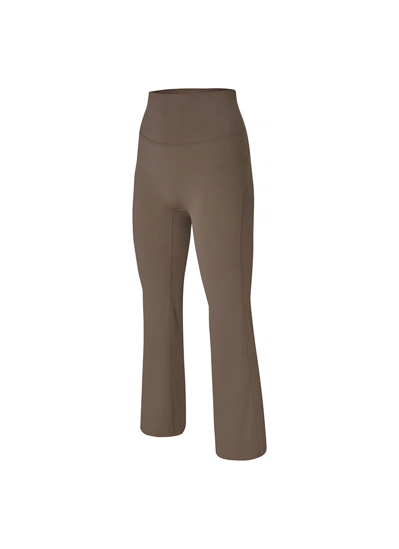 XEXYMIX Black Label Power Rise Bootscut Pants in Walnut Brown — image 1