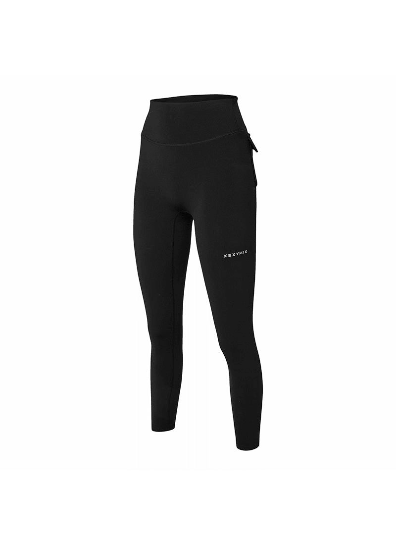 XEXYMIX Black Label Signature 360N Hip Pocket Leggings in Black — image 1