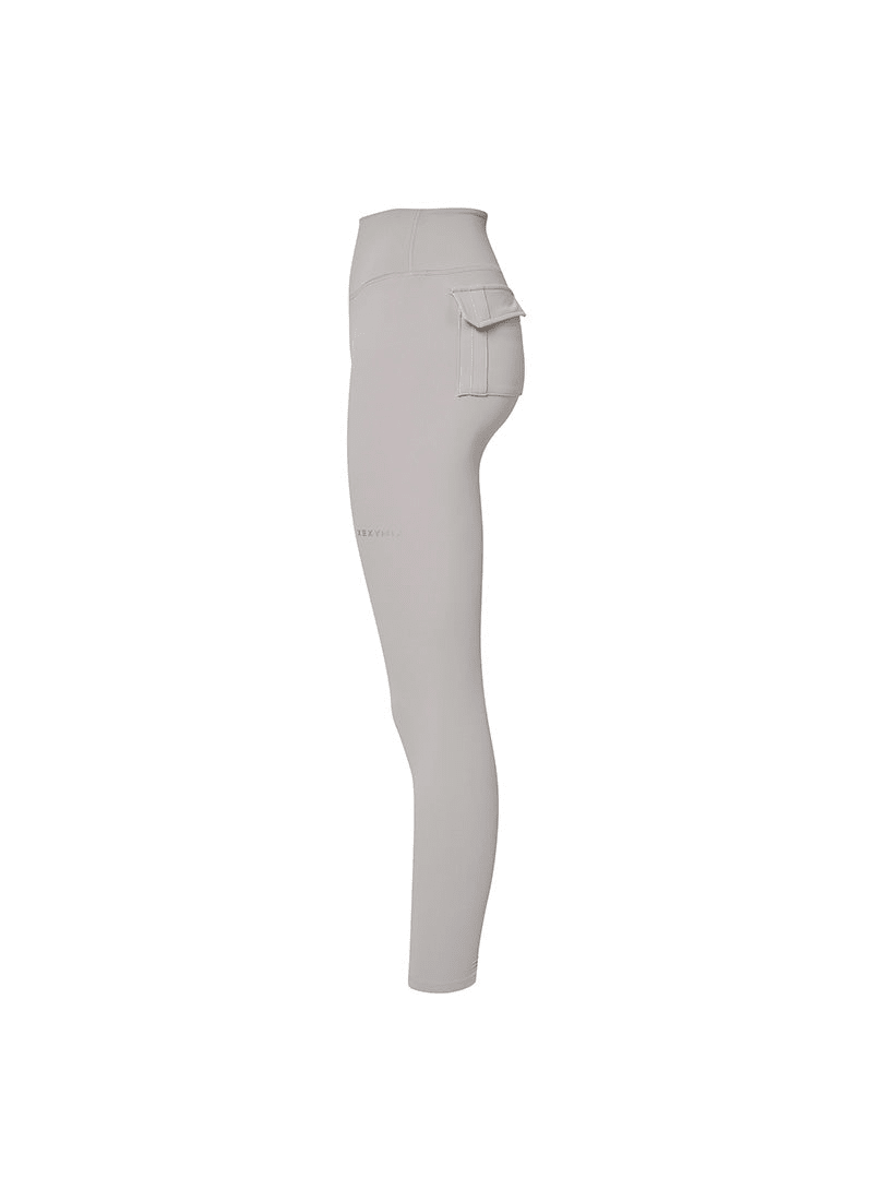XEXYMIX Black Label Signature 360N Hip Pocket Leggings in Natural Gray — image 1