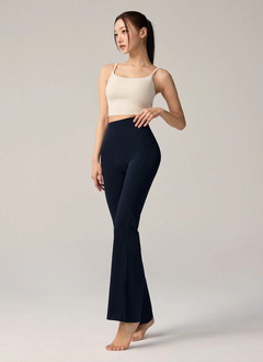XEXYMIX Black Label Signature Power Rise Fleece-Lined Bootcut Pants in Navy Blazer — image 1