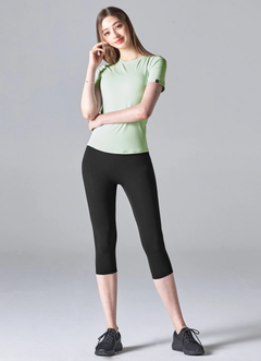 XEXYMIX Black Label Signature 300N Leggings (6.5-Length) in Black — image 1