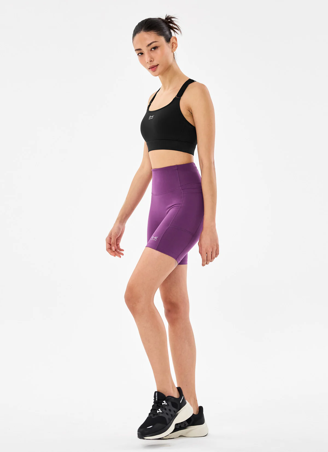 XEXYMIX RX Zella Intention Pocket Biker Shorts 3.5 in Vivid Purple — image 3